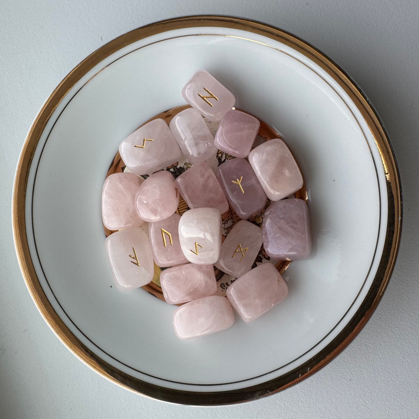 Rose Quartz | One Intuitively Chosen Rune Stone