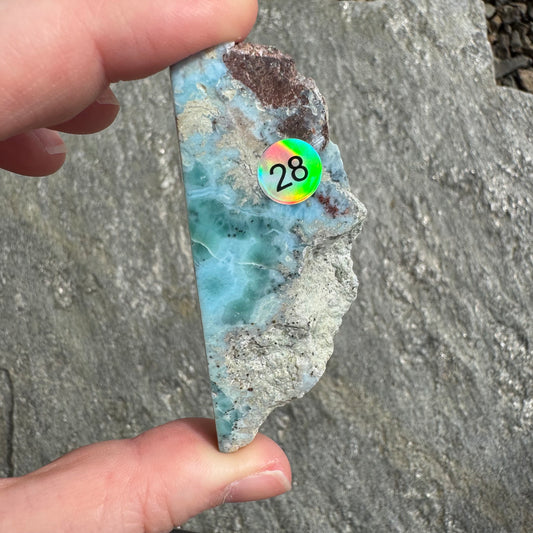 Larimar Slice *Rare* - Opt. 28