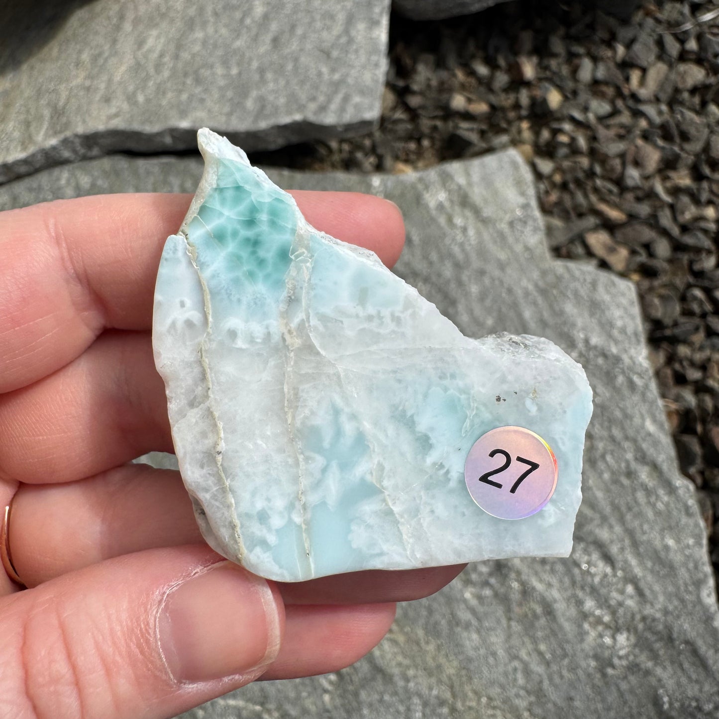 Larimar Slice *Rare* - Opt. 27
