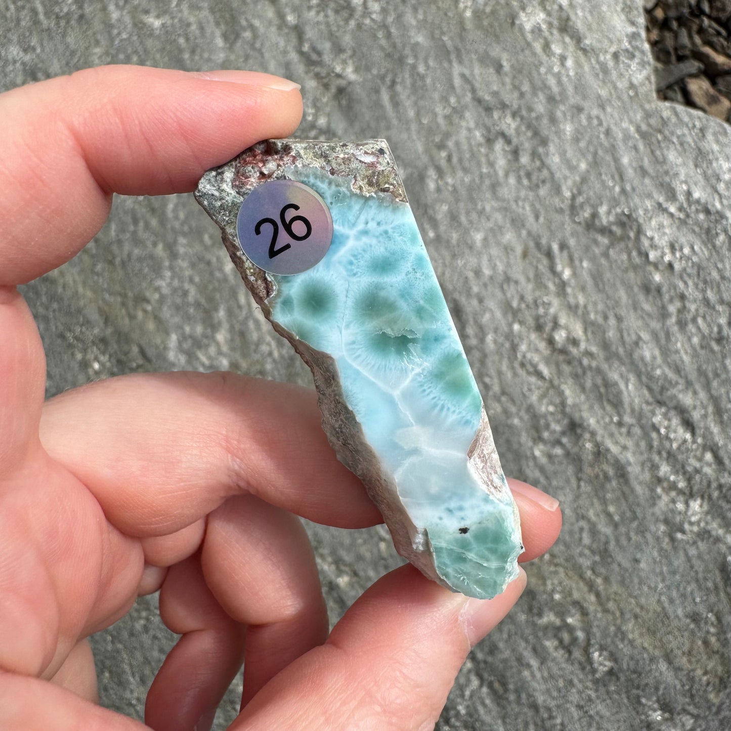 Larimar Slice *Rare* - Opt. 26