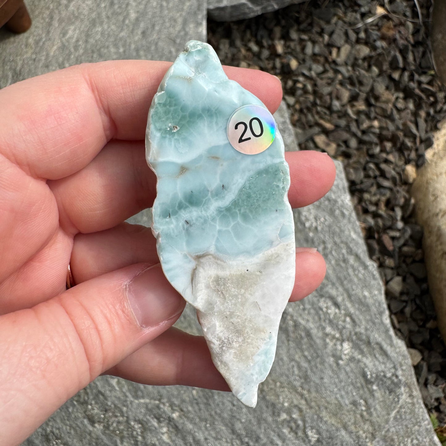 Larimar Slice *Rare* - Opt. 20