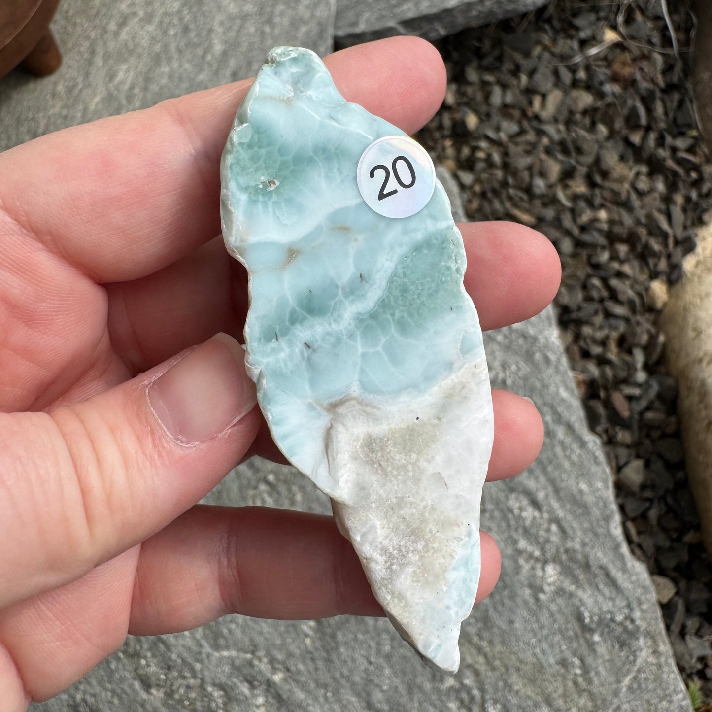 Larimar Slice *Rare* - Opt. 20