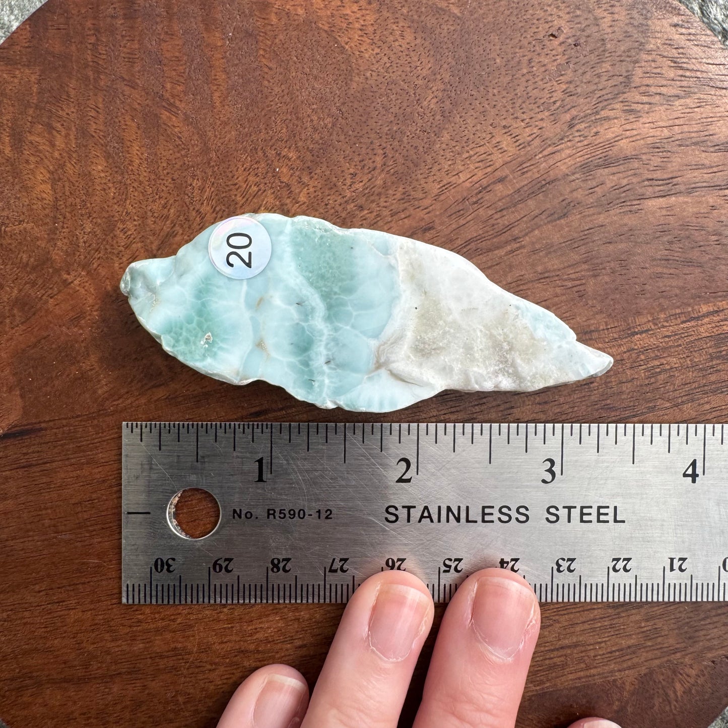 Larimar Slice *Rare* - Opt. 20