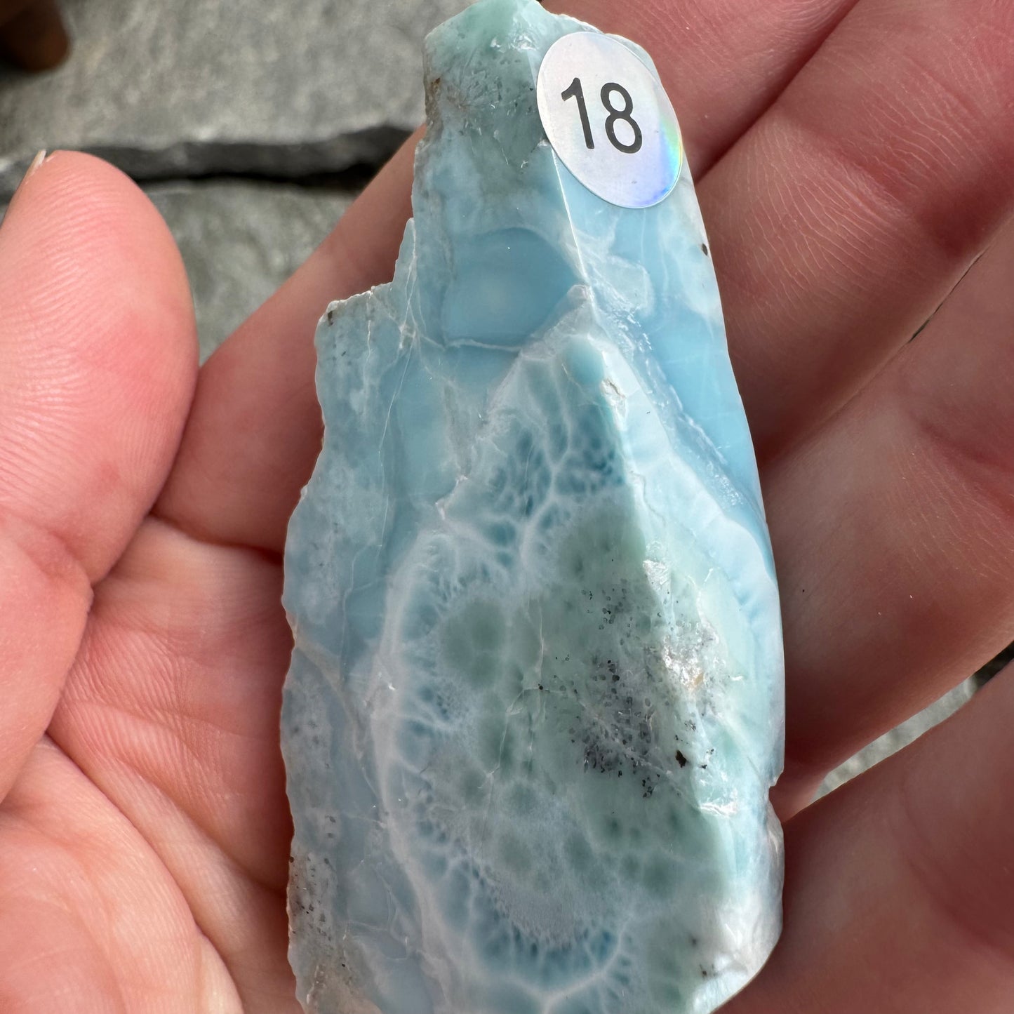 Larimar Slice *Rare* - Opt. 18