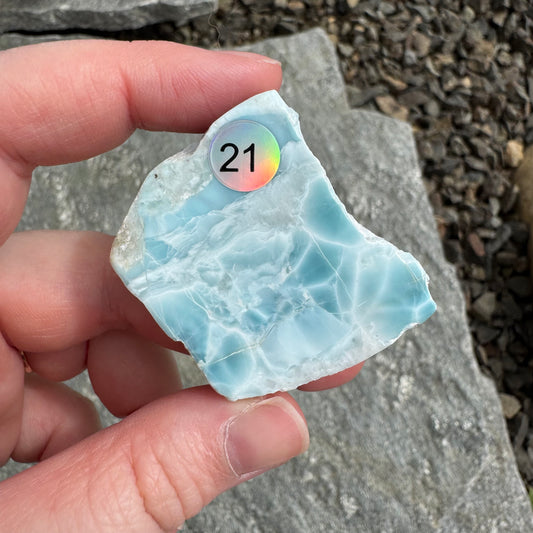 Larimar Slice *Rare* - Opt. 21
