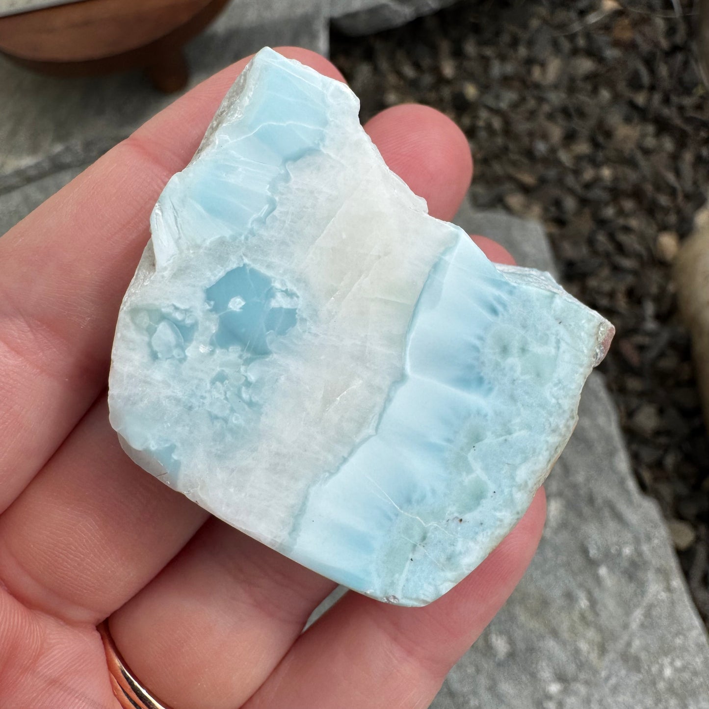 Larimar Slice *Rare* - Opt. 21