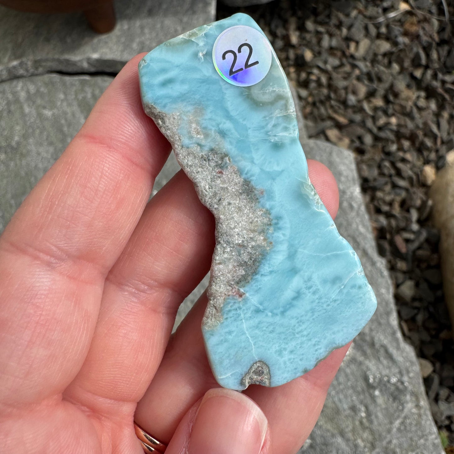 Larimar Slice *Rare* - Opt. 22