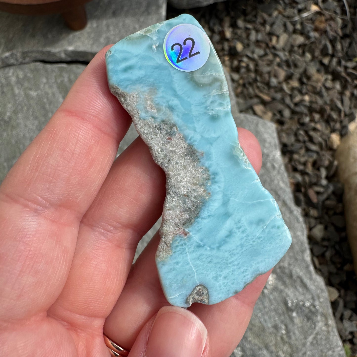 Larimar Slice *Rare* - Opt. 22
