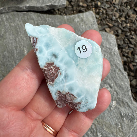 Larimar Slice *Rare* - Opt. 19