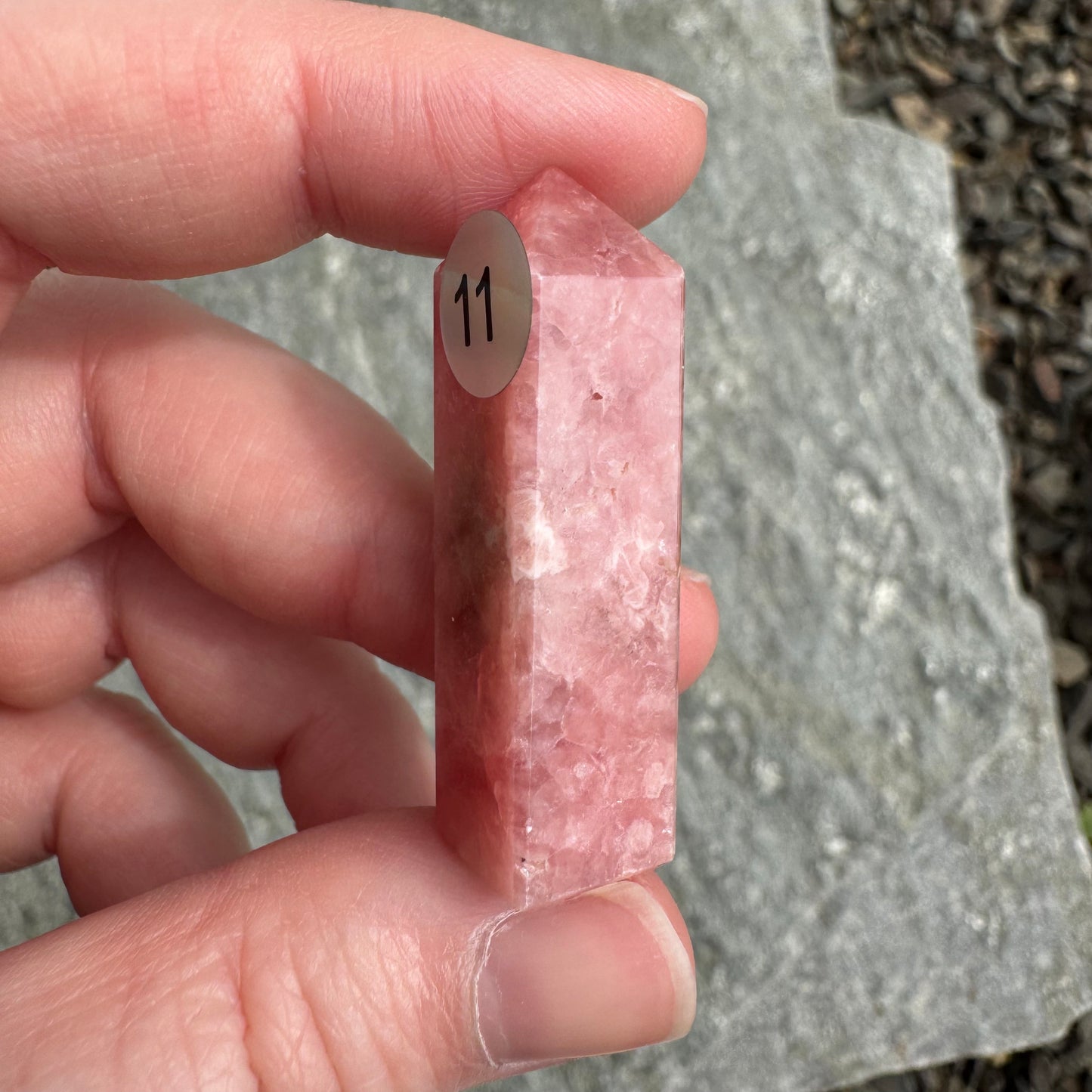 Rhodochrosite Mini Tower | Opt. 11
