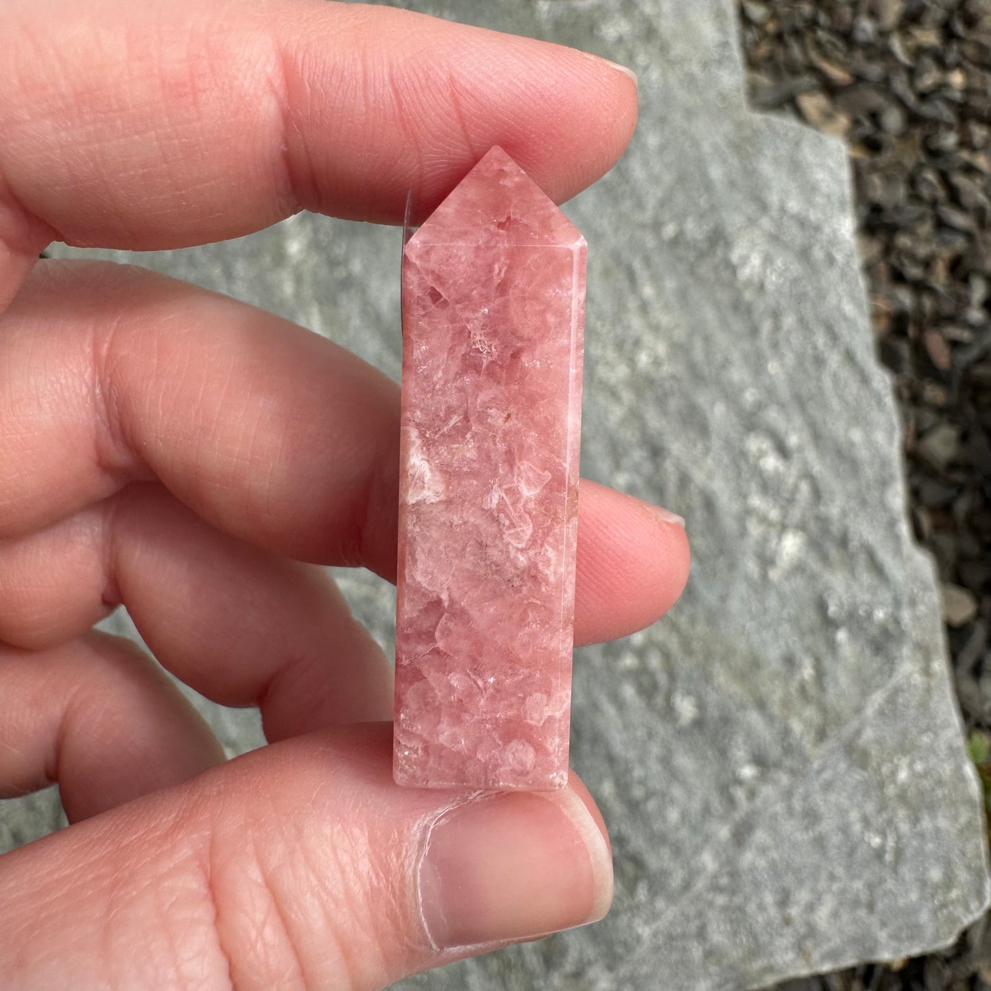 Rhodochrosite Mini Tower | Opt. 11