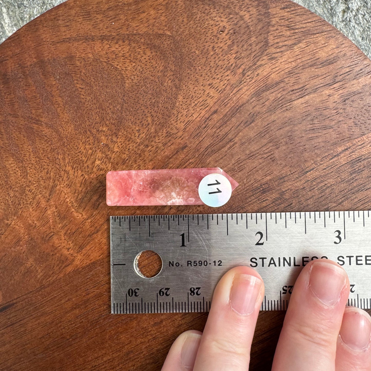Rhodochrosite Mini Tower | Opt. 11
